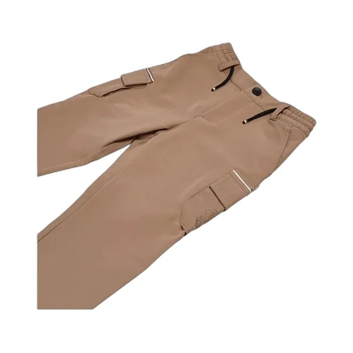 Hugo Boss Kids Drawstring Straight-Leg Trousers