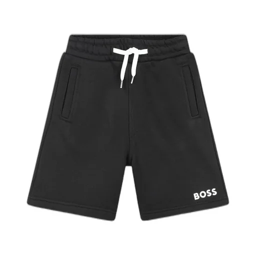 Hugo Boss Kids Logo-Printed Drawstring Shorts