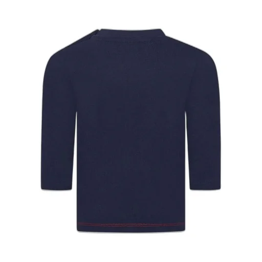 Hugo Boss Kids Color-Block Long Sleeve T-Shirt