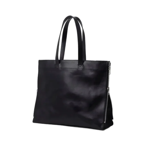 Pull Up Leather Tote Bag