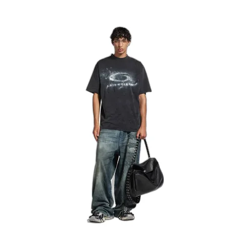 Washed Crayon Loop T-Shirt Medium Fit