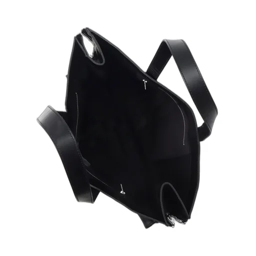 Pull Up Leather Tote Bag