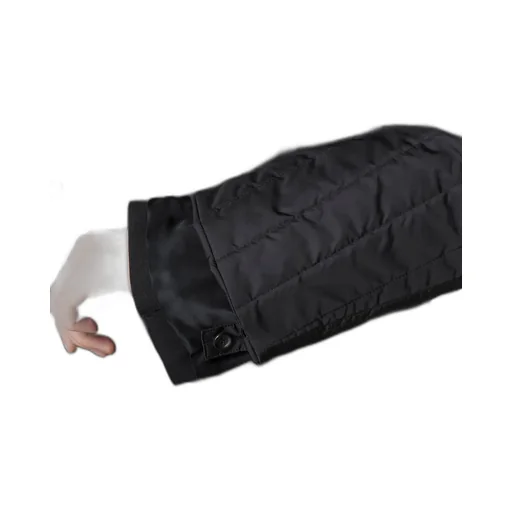 Wool Gabardine Stand Collar Jacket With Liner