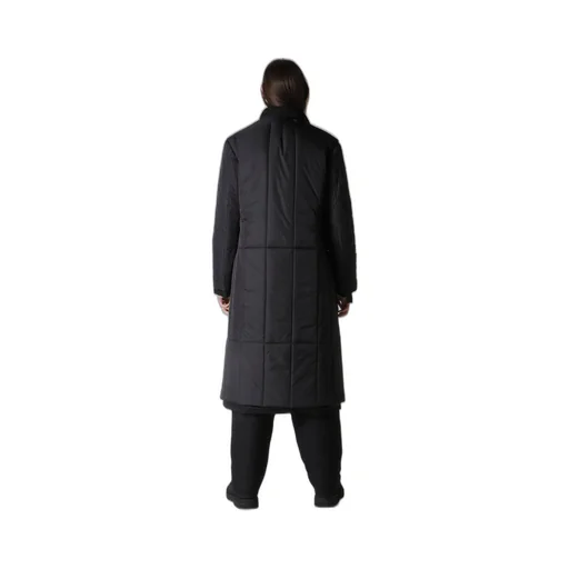 Wool Gabardine Stand Collar Jacket With Liner