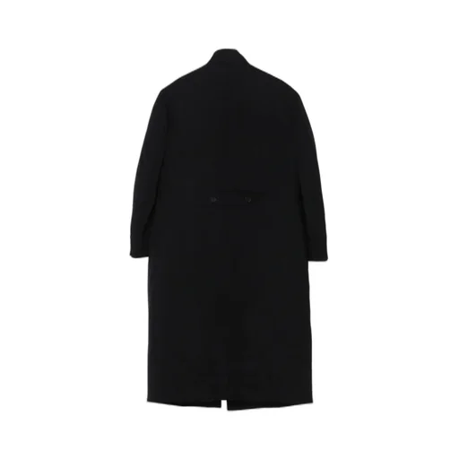Wool Gabardine Stand Collar Jacket With Liner