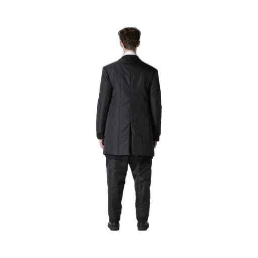 Wool Gabardine Reversible Jacket With Nylon Liner