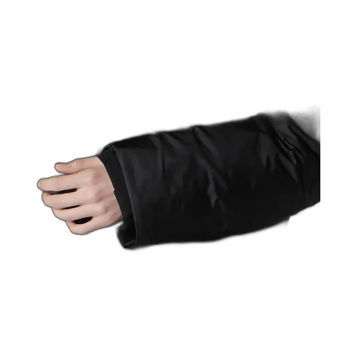 Wool Gabardine 3Buttons Diagonal Padded Long Jacket