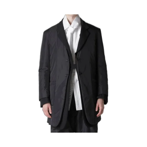 Wool Gabardine Reversible Jacket With Nylon Liner