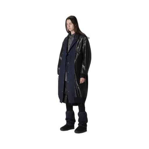 6Oz Denim Magic Wash Rib Combination Peaked Jacket