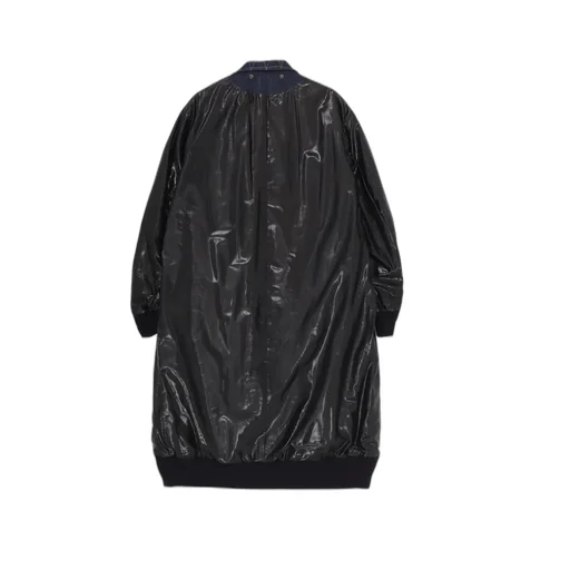 6Oz Denim Magic Wash Rib Combination Peaked Jacket