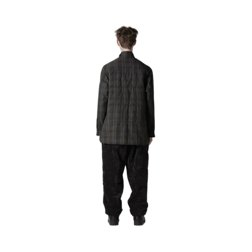 Madras Ink Plaid Cs Padded Blouse