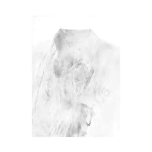 Y Message Printed Padded Blouse