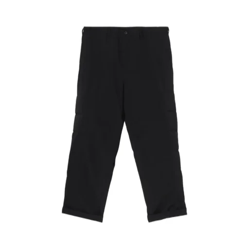Wool Gabardine Side Padded Pants