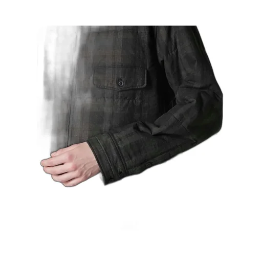 Madras Ink Plaid Cs Padded Blouse