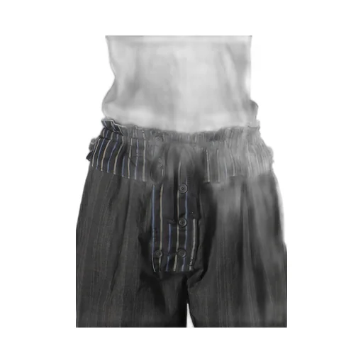 Diagonal Fpadded Printed Pants