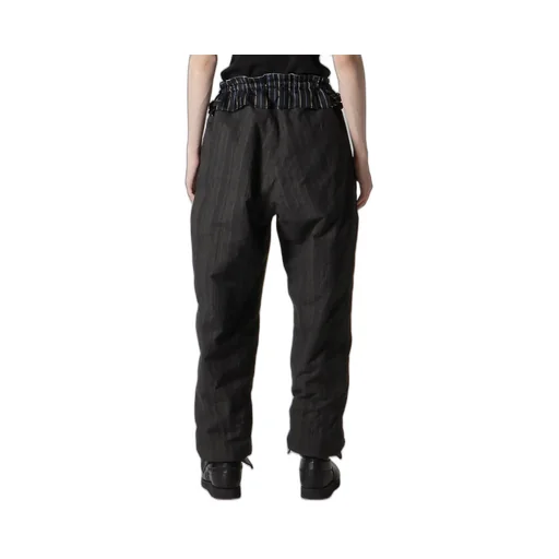 Diagonal Fpadded Printed Pants
