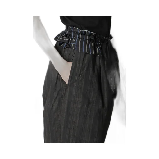 Diagonal Fpadded Printed Pants