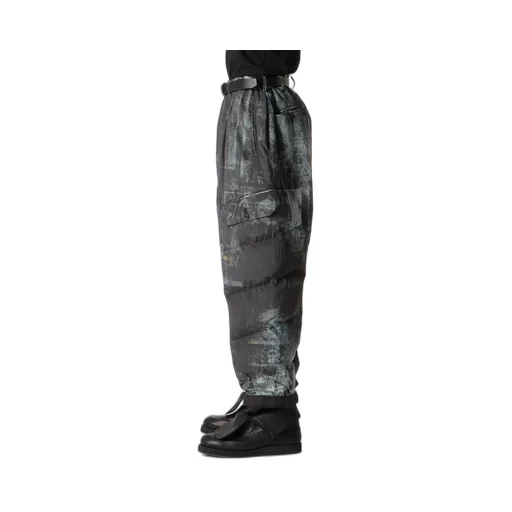 Diagonal Fpadded Printed Pants
