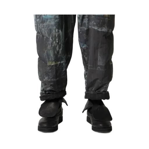 Diagonal Fpadded Printed Pants