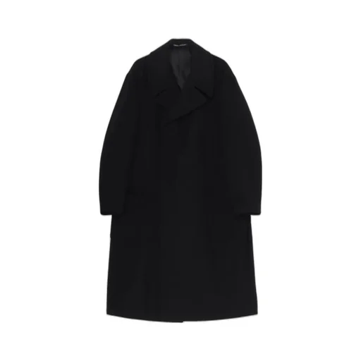 Airy Mosser Snap Button Long Coat