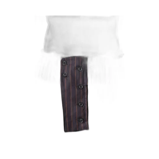 Silk Linen Knee Tab Padded Pants