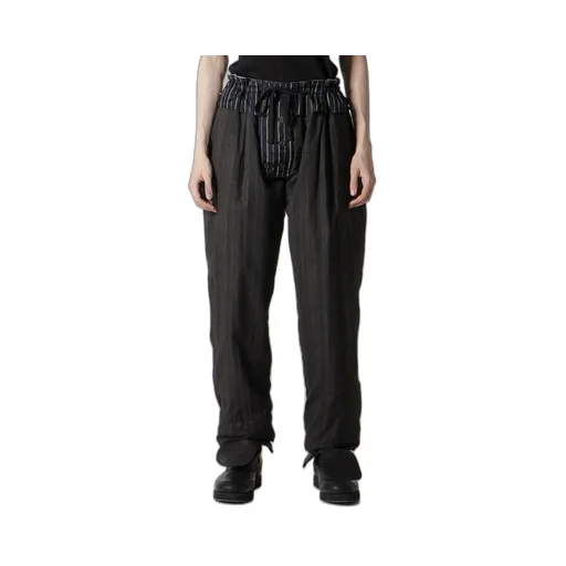 Diagonal Fpadded Printed Pants