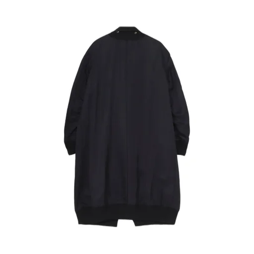 Ta Tuxedo Rib Combination Peaked Jacket