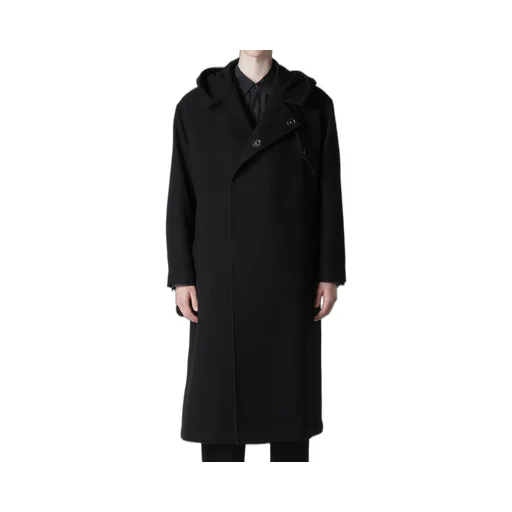 Airy Mosser Hooded Coat