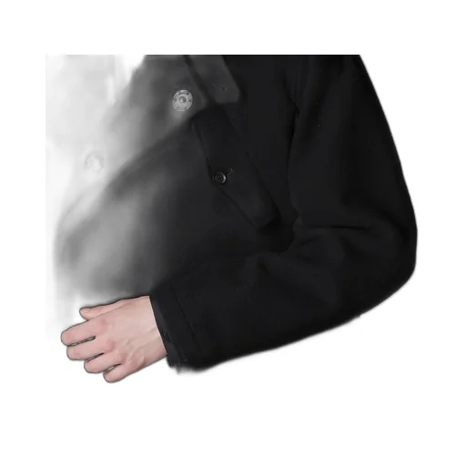 Airy Mosser Hooded Coat
