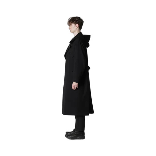 Airy Mosser Hooded Coat