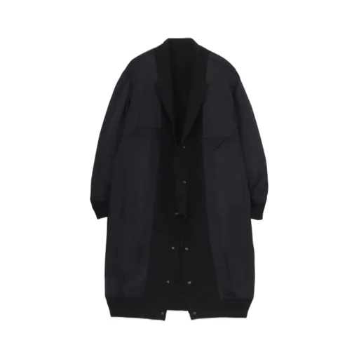 Ta Tuxedo Rib Combination Peaked Jacket