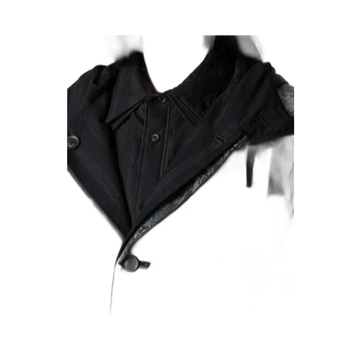 Diagonal Padded Printed Hood Jacket