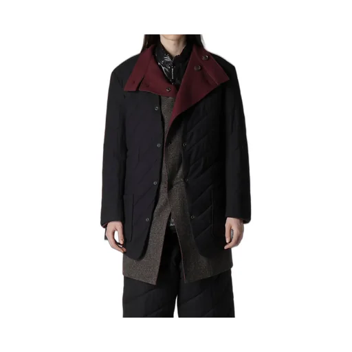 Dark Red Reversible Jacket With Liner