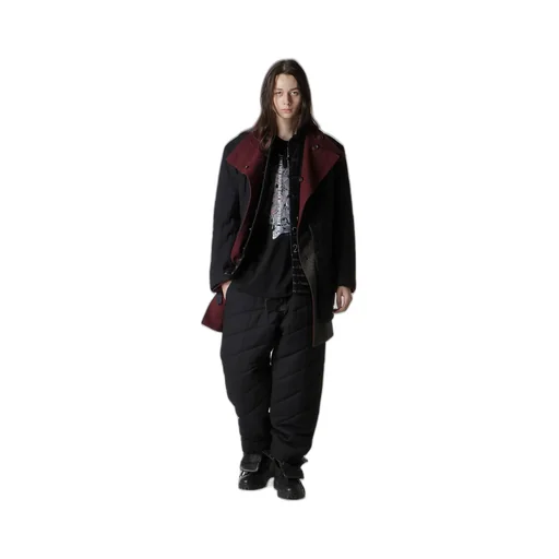 Dark Red Reversible Jacket With Liner