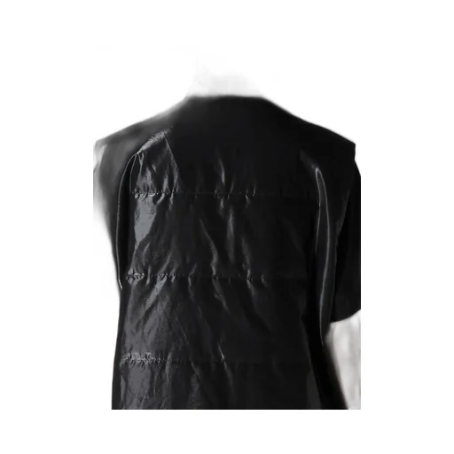 Paper Logo Printed Chinese Collar Vest