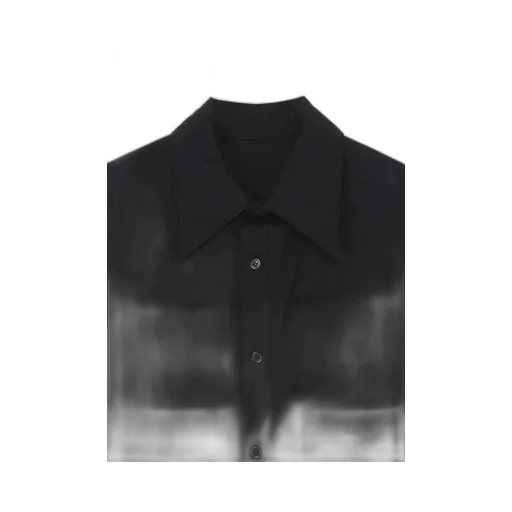 Cellulose Lawn Pk Detail Padded Blouse