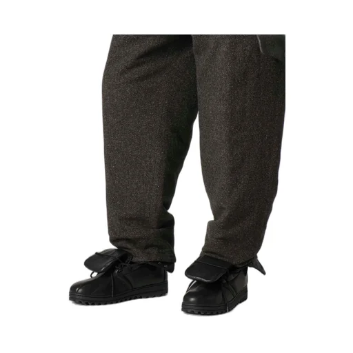 Silk Nep Tweed Side Pocket Pants With Liner