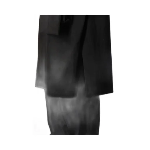 30/-High D Cotton Jersey Padded Long Coat