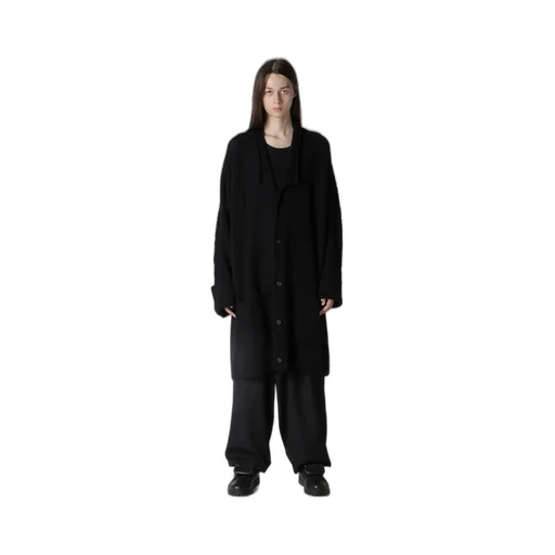 7G3P Half Cardigan Crushed Long Cardigan