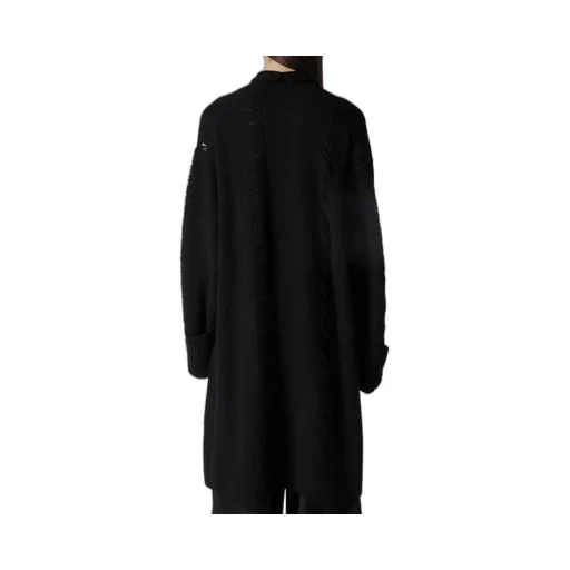 7G3P Half Cardigan Crushed Long Cardigan