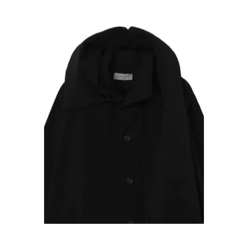 30/-High D Cotton Jersey Padded Long Coat