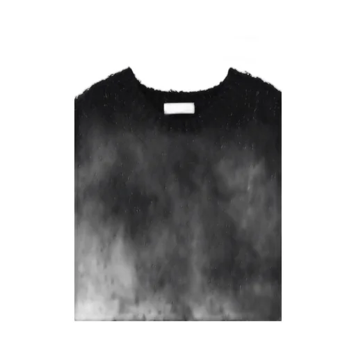 3G1P Brushed Plain Stitch Round Neck Po