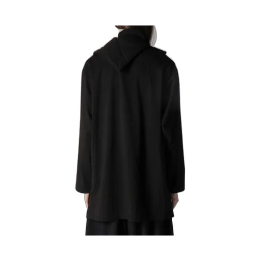 30/-High D Cotton Jersey Designed Collar Padded Coat