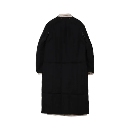 Linen Velvet Stand Collar Jacket With Liner
