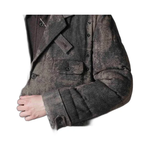 Collage Printed Padded Jacket