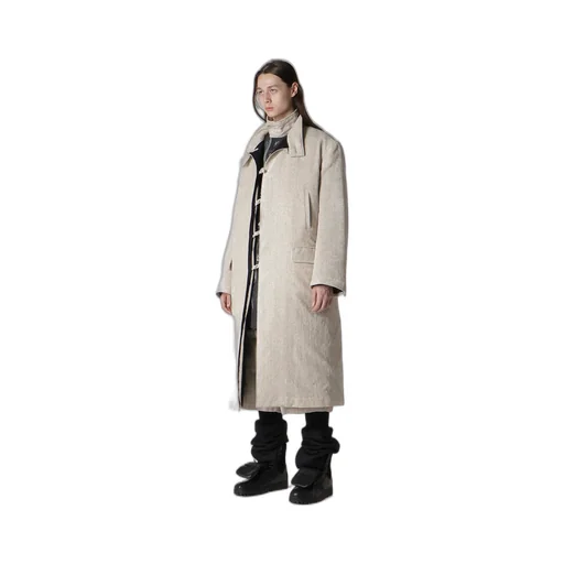Linen Velvet Stand Collar Jacket With Liner