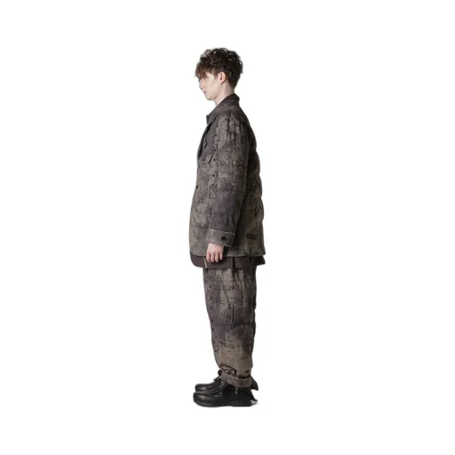 Collage Printed Padded Jacket