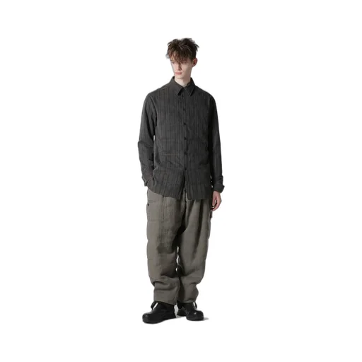 Cotton St Pigment Washed St Blouse With Lining