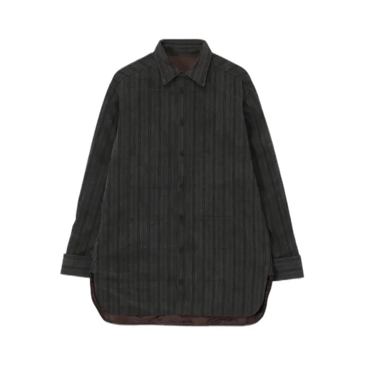 Cotton St Pigment Washed St Blouse With Lining
