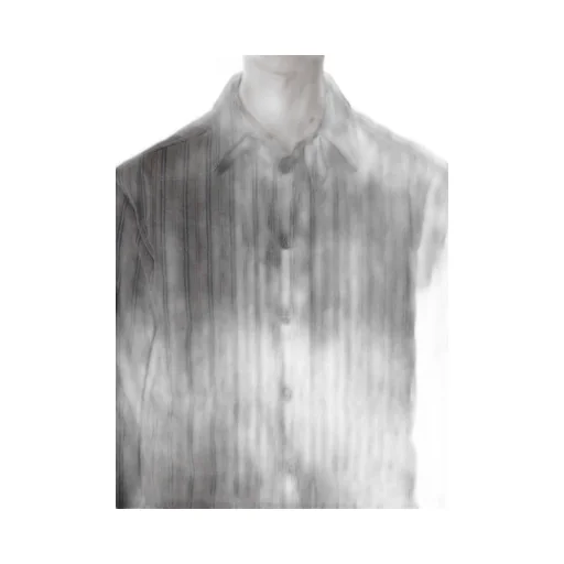 Cotton St Pigment Washed St Blouse With Lining